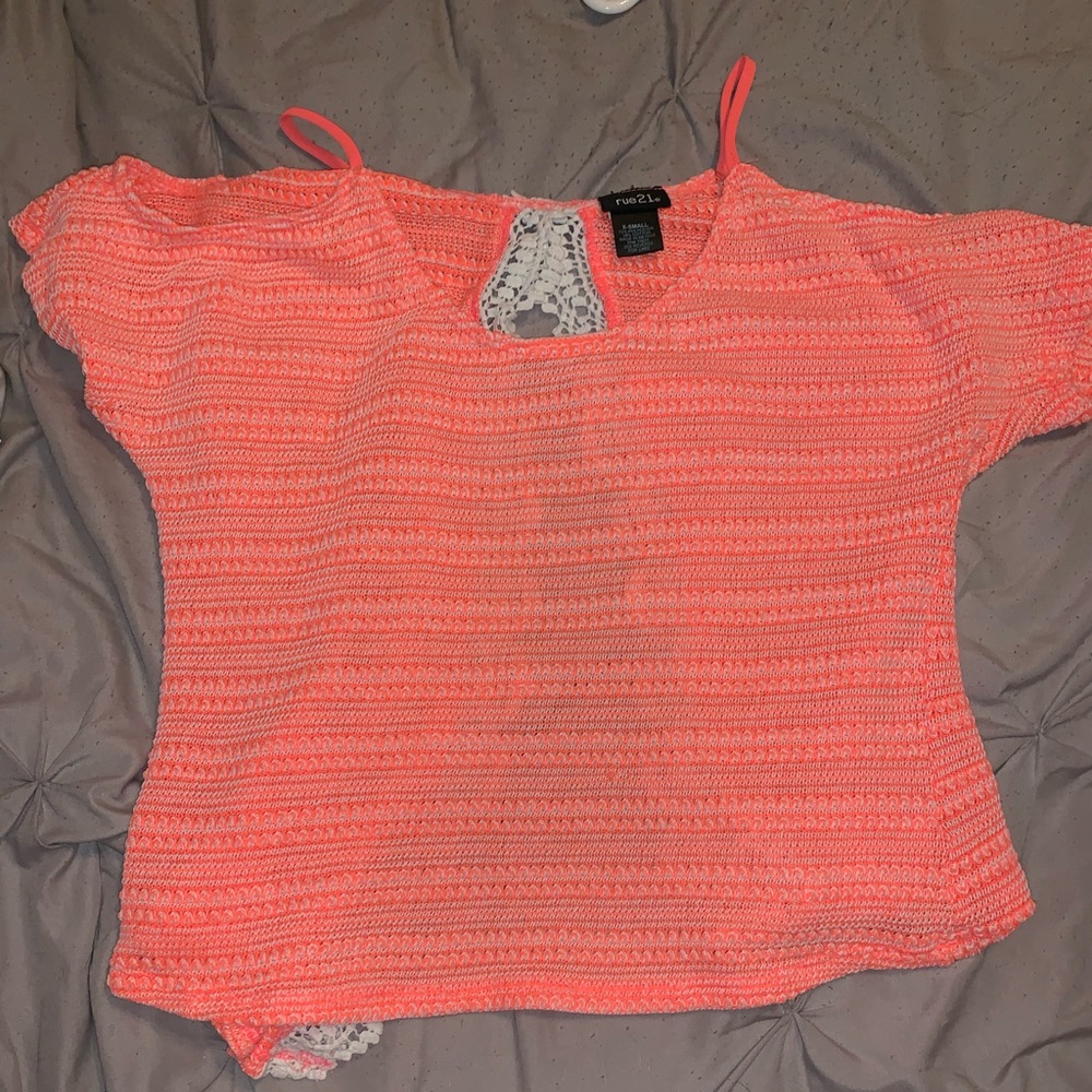 Rue 21 off the shoulder shirt